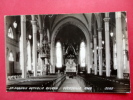 Rppc Oversville Iowa  Interior ST. Francis Catholic Church  1937 Cancel - --- -- -    Ref  528 - Otros & Sin Clasificación