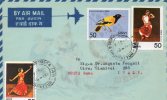 1988  LETTERA VIA AEREA - Storia Postale