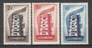 Luxembourg 514 à 516 * - Unused Stamps