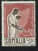 SOMALIA AFIS 1956 PRIMA 1a ASSEMBLEA LEGISLATIVA SOMALA CENT. 25 C MNH - Somalië (AFIS)