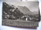 Liechtenstein Vaduz Schloss Und Stadt - Liechtenstein