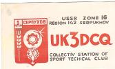 CARTE RADIO QSL - RUSSIE -  1974. - Radio Amatoriale