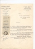 -31- Lettre Du CABINET MAZEL S. VALETTE Et DE MALAFOSSE à Toulouse Pour La Société TRANSPORTS-VINS à Toulouse..de 1954.. - Bank & Insurance