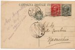 PISA /  NAVACCHIO  - Card_Cartolina Pubblicitaria  7.4.1922  " Avv.  ANGIULLI  " Cent. 15 + 10 - Reklame