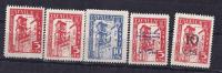 Spain1937:Tafalla Set With Varieties (5centimos)and Overprint Mnh** - Republikeinse Uitgaven