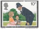 Great Britain  Police Bobby With Children 150th Anniversary Of London´s Metropolitan Police MNH - Police - Gendarmerie