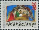 HU0917 Hungary 2002 Christmas The Birth Of Jesus 1v MNH - Usati