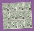 MONACO TIMBRE N° 51 NEUF SANS CHARNIERE PRINCE ALBERT 1ER BLOC DE 12 - Unused Stamps