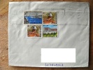 Cover Sent From Greece To Lithuania, 1992, Ship Navy - Used Stamps