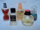 GAULTIER,CHANEL,YVES SAINT LAURENT : 5 MINIS PLEINES TRES BON ETAT MAIS SB  LIRE !!! - Miniaturen Flesjes Dame (zonder Doos)