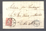 1859.- BARCELONA A PUEBLA DEL DEAN - Covers & Documents
