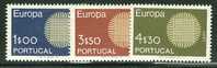 PORTUGAL  1970 EUROPA CEPT  MNH - 1970