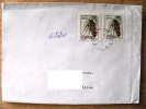 Cover Sent From Poland To Lithuania, 1993 Plant - Cartas & Documentos