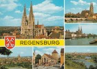 ZS31788 Germany Regensburg Boats Bateaux Multiviews Used Perfect Shape Back Scan At Request - Regensburg