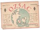 CARTE RADIO QSL - DANEMARK - ENIGHEDSVEJ - 1947. - Radio Amatoriale