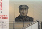 CPM MAO CHINE Tableau Portrait Expo Abattoirs Toulouse 2006 Si Bandes Jaunes Dues Au Scan - Political Parties & Elections