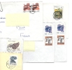 Chine - Lot 6 Lettres - 9 Timbres - Unclassified