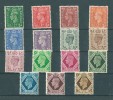 Gr. Bretagne: 209/ 222 * - Unused Stamps