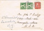 Carta MARIANNELUNG (suecia) 1935. Reexpedire A U.S.A. - Cartas & Documentos