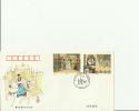 CHINA 1998 - FDC MASTERPIECE OF CHINESE LITERATURE (ZHUGE LIANG-LIU BEI ) W/2 STAMP OF50-100  Y-AUG 26-19,1998   RE 245 - 1990-1999