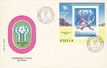 ROMANIA 1978  MICHEL NO: BL.149  FDC - 1978 – Argentina