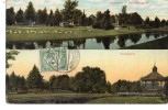 Apeldoorn Wilheminapark Oranjepark Marke Vorne Gel. 24.4.1908 Nach Bukarest - Apeldoorn