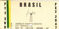 Brésil - Peruibe - Carte Radio - Otros
