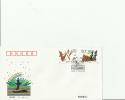 CHINA 1996 - FDC TREASURING LAND-MAKE RATIONAL USE OF LAND-PROTECTING FARMLAND  W/2 STAMP OF 20-50 Y JUN 25, 1996 RE 262 - 1990-1999