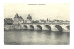 Cp, 86, Châtellerault, Pont Henri IV, Voyagée 1908 - Chatellerault