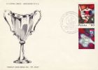 POLAND 1970 MICHEL NO 2008 FDC - Famous Clubs