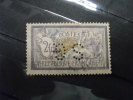 Merson N° 122 Avec Perforation SG Avec Oblitération D'Epoque   TB - 1900-27 Merson