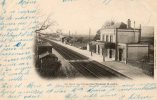 Vernouillet Verneuil La Gare Voyagée En 1903 - Verneuil Sur Seine