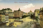 CP De ANVERS ( Antwerpen ) " L'avenue DeKeyser " Cachet HOPITAL MILITAIRE D'ANVERS - Armée Belge . - Storia Postale