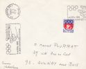 FRANCE 1968  POSTMARK - Invierno 1968: Grenoble