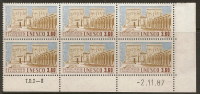 (d) Bloc De 6 Tlmbres N°99 Temple De Philae Egypte (unesco) (date 02/11/1987) - Service