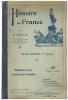 LIVRE SCOLAIRE : E. DEVINAT : HISTOIRE DE FRANCE COURS MOYEN 1ère ANNEE 1920 - 6-12 Jaar