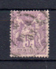 Paix Et Commerce, 5F Mauve Type Sage, 95  Ø , Cote 90 € - 1876-1878 Sage (Tipo I)