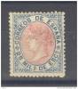 ES093SASF-L2710TFR.Spain.Espagne.ISABEL   Ll 1867.(Ed 95**) Sin Charnela.MARQUILLADO.MAGNIFICO - Postfris – Scharnier