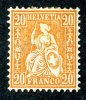 1881   Switzerland   Mi.Nr.40  MH*      #476 - Nuevos