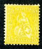 1881   Switzerland   Mi.Nr.39  MH*   #481 - Nuevos