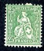 1881   Switzerland   Mi.Nr.41  MH*   #489 - Unused Stamps