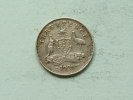 1928 - THREE PENCE / KM 24 ( Uncleaned / For Grade , Please See Photo ) ! - Altri & Non Classificati