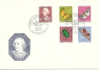 1957 FDC Blanco Ohne Adresse KW 80 - Covers & Documents