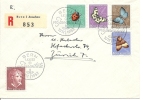 1952 FDC Einschreiben Mit AK KW 130 - Lettres & Documents