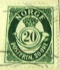 Norway 1962 Posthorn 20ore - Used - Oblitérés