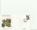CHINA 1999 - FDC UNITY OF ETHNIC GROUP -50TH ANNI.FOUNDING OF PRC  - YI  GROUP W/1 STAMP OF 80  OCT 1, 1999 R 356 7 - 1990-1999