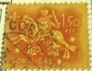 Portugal 1953 Medieval Knight 1.50e - Used - Used Stamps