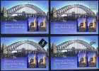 2007  Sydney Harbour Bridge 75 Years Complete Set Of 4 MS ** MUH - Blocks & Sheetlets