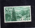 GERMANY BADEN FRENCH OCCUPATION - GERMANIA OCCUPAZIONE FRANCESE - ALLEMAGNE 1947 - 1948  P 84 MNH - Baden