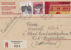 Bus -  Suisse - Carte Postale Recommandée De 1976 - Oblitération Biel - Bienne1er Jour - Briefe U. Dokumente